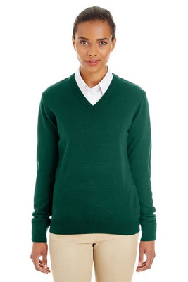 Harriton M420W - Ladies Pilbloc V-Neck Sweater