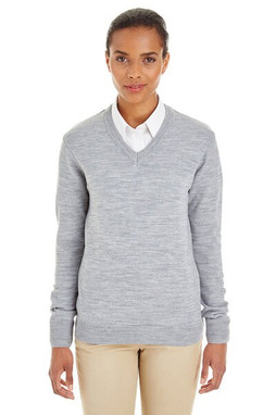 Harriton M420W - Ladies Pilbloc V-Neck Sweater
