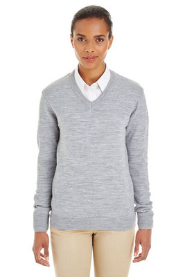 Harriton M420W - Ladies Pilbloc V-Neck Sweater