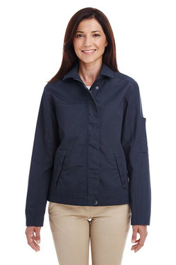 Harriton M705W - Veste de travail en toile pour femmes auxiliaires