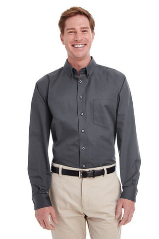 Harriton M581 - Mens Foundation 100% Cotton Long