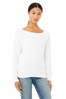 Bella+Canvas 7501 - Ladies Triblend Wideneck Sweatshirt