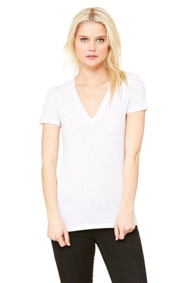Bella+Canvas 8435 - Ladies' Triblend Deep V-Neck T-Shirt