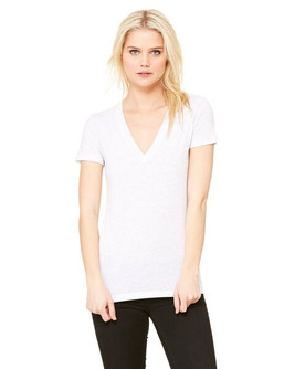 Bella+Canvas 8435 - Ladies' Triblend Deep V-Neck T-Shirt