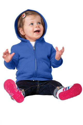 Precious Cargo CAR78IZH - Infant Full-Zip Hooded Sweatshirt