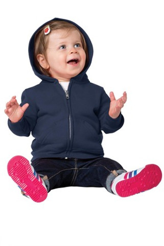 Precious Cargo CAR78IZH - Infant Full-Zip Hooded Sweatshirt