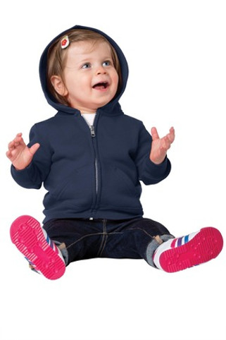 Precious Cargo CAR78IZH - Infant Full-Zip Hooded Sweatshirt