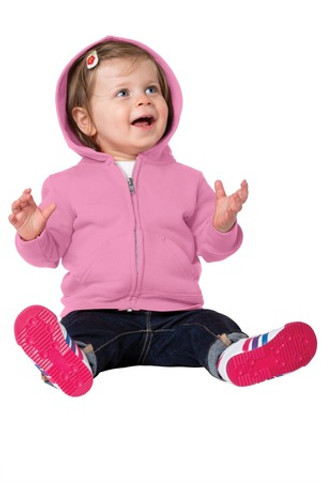 Precious Cargo CAR78IZH - Infant Full-Zip Hooded Sweatshirt
