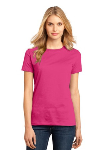 District Made DM104L - Ladies Perfect Weight Crew Tee