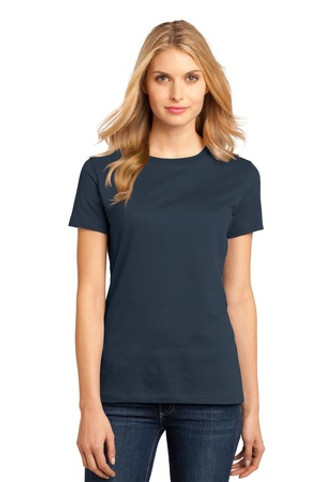 District Made DM104L - Ladies Perfect Weight Crew Tee