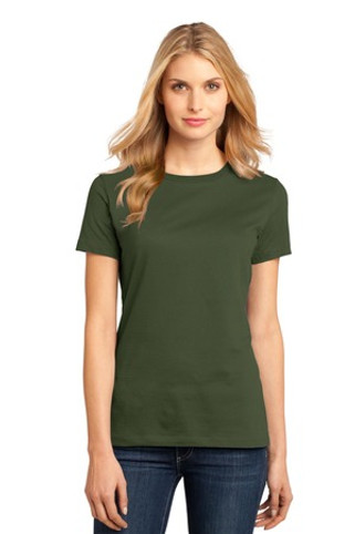 District Made DM104L - Ladies Perfect Weight Crew Tee
