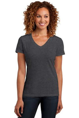 District Made DM1190L - Ladies Perfect Blend V-Neck Tee