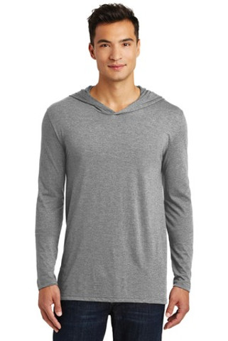District Made DM139 - Mens Perfect Tri Long Sleeve Hoodie
