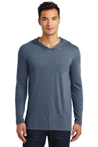 District Made DM139 - Mens Perfect Tri Long Sleeve Hoodie