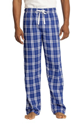 District DT1800 - Young Mens Flannel Plaid Pant