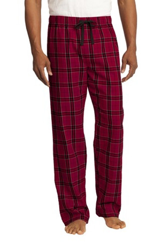 District DT1800 - Young Mens Flannel Plaid Pant