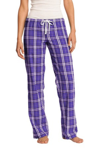 District DT2800 - Juniors Flannel Plaid Pant