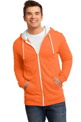 District DT800 - District® Young Mens The Concert Fleece™ Full-Zip Hoodie