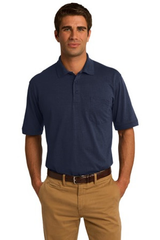 Port & Company KP55P - Core Blend Jersey Knit Pocket Polo