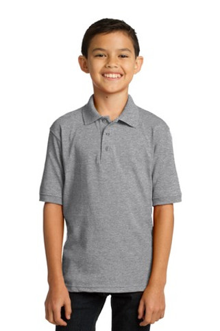 Port & Company KP55Y - Youth Core Blend Jersey Knit Polo