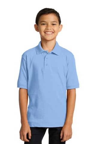 Port & Company KP55Y - Youth Core Blend Jersey Knit Polo