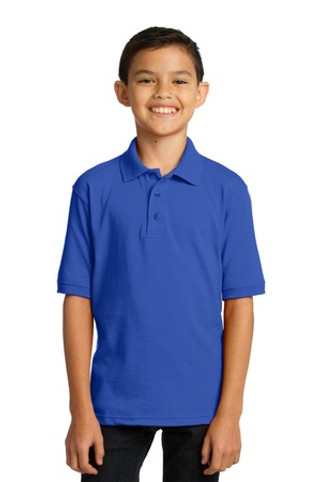 Port & Company KP55Y - Youth Core Blend Jersey Knit Polo