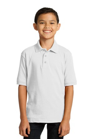 Port & Company KP55Y - Youth Core Blend Jersey Knit Polo