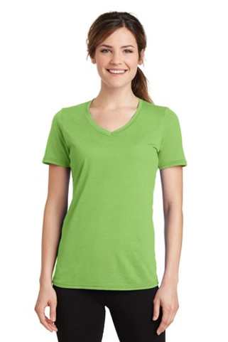Port & Company LPC381V - Port & Company® Ladies Performance Blend V-Neck Tee