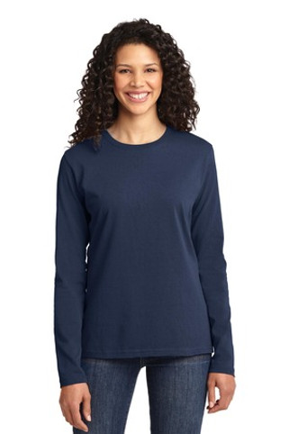 Port & Company LPC54LS - Ladies Long Sleeve Core Cotton Tee