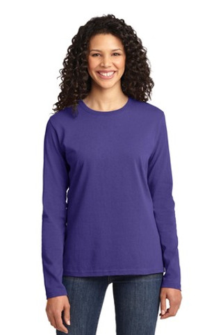 Port & Company LPC54LS - Ladies Long Sleeve Core Cotton Tee
