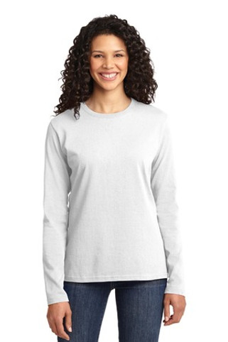 Port & Company LPC54LS - Port & Company® Ladies Long Sleeve Core Cotton Tee
