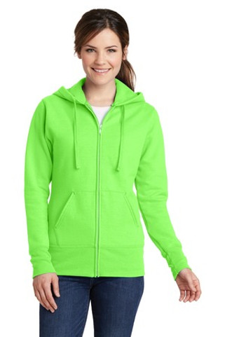 Port & Company LPC78ZH - Port & Company® Ladies Core Fleece Full-Zip Hooded Sweatshirt