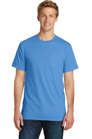 Port & Company PC099P - Port & Company® Pigment-Dyed Pocket Tee