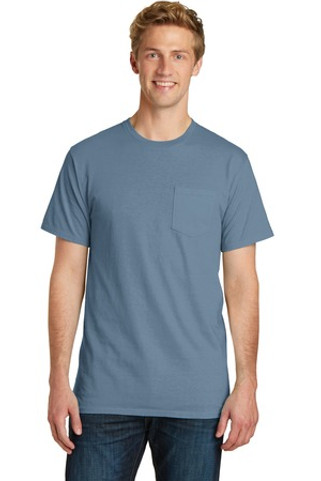 Port & Company PC099P - Pigment-Dyed Pocket Tee