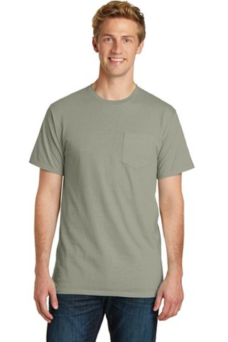 Port & Company PC099P - Pigment-Dyed Pocket Tee