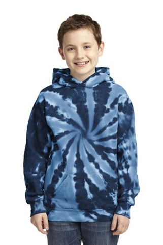 Port & Company PC146Y - Port & Company® Youth Tie-Dye Pullover Hooded Sweatshirt