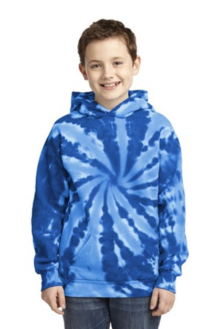 Port & Company PC146Y - Youth Tie-Dye Pullover Hooded Sweatshirt