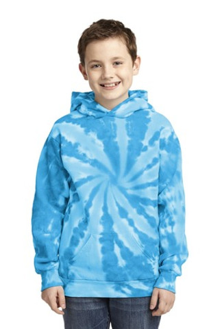 Port & Company PC146Y - Youth Tie-Dye Pullover Hooded Sweatshirt