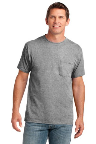 Port & Company PC54P - Core Cotton Pocket Tee