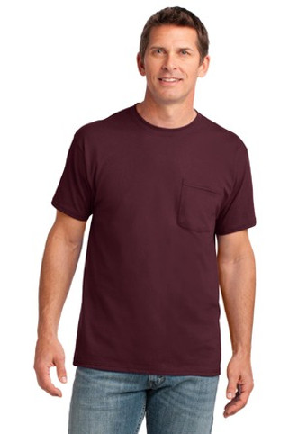 Port & Company PC54P - Core Cotton Pocket Tee