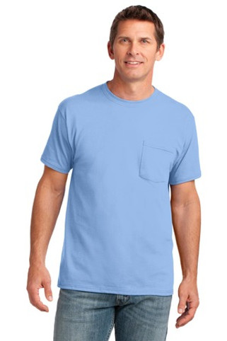 Port & Company PC54P - Core Cotton Pocket Tee