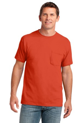 Port & Company PC54P - Port & Company® Core Cotton Pocket Tee