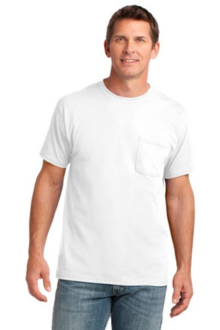 Port & Company PC54P - Port & Company® Core Cotton Pocket Tee