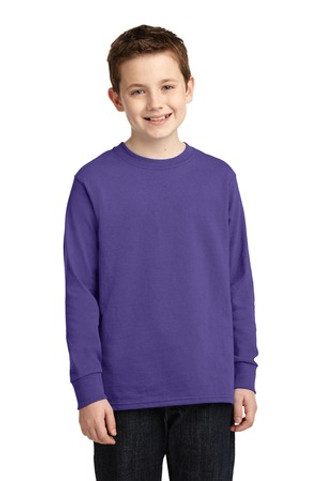 Port & Company PC54YLS - Youth Long Sleeve Core Cotton Tee