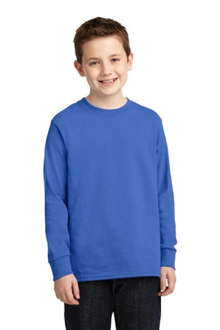 Port & Company PC54YLS - Youth Long Sleeve Core Cotton Tee