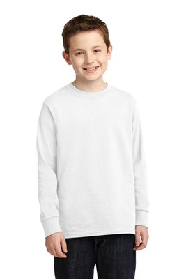 Port & Company PC54YLS - Youth Long Sleeve Core Cotton Tee