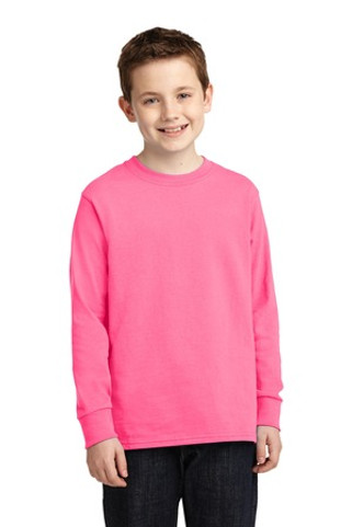 Port & Company PC54YLS - Youth Long Sleeve Core Cotton Tee