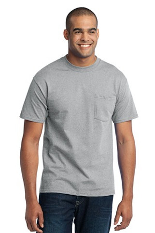 Port & Company PC55P - Core Blend Pocket Tee