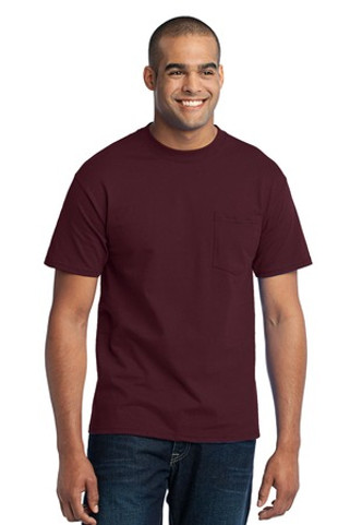 Port & Company PC55P - Core Blend Pocket Tee