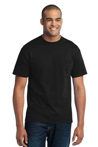 Port & Company PC55PT - Tall Core Blend Pocket Tee